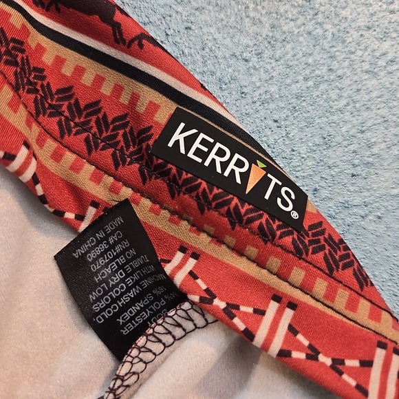 Kerrits‎ Girls L Horse Print Quarter Zip Long Sleeve Riding Shirt Top Kid's EUC - Picture 4 of 7